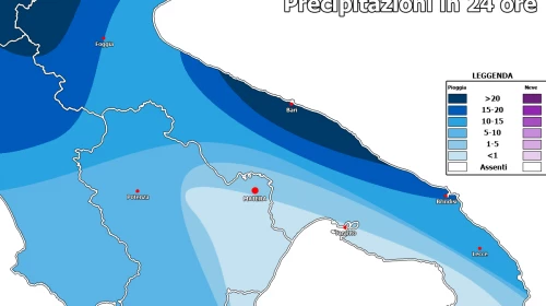 Novembre 2013: freddo in arrivo. Quando e quanto nevicherà a Matera.